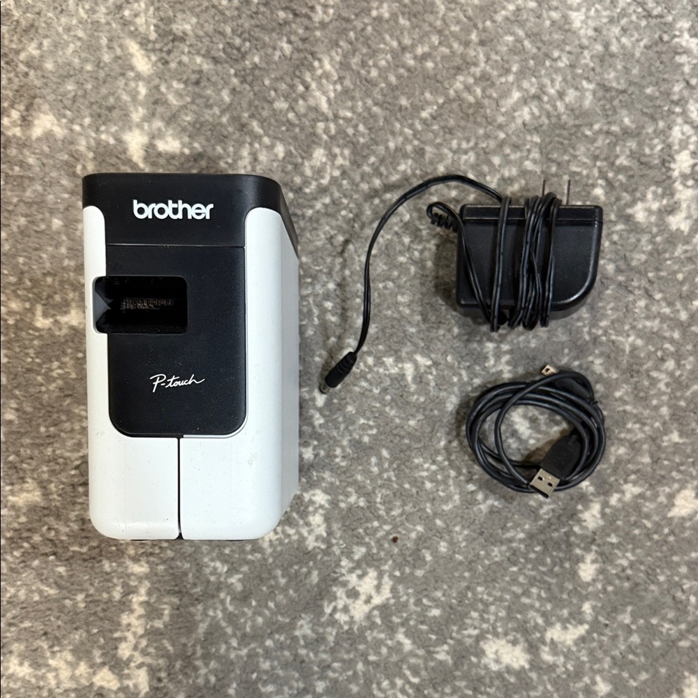 Brother P-touch Label Maker in Black and White